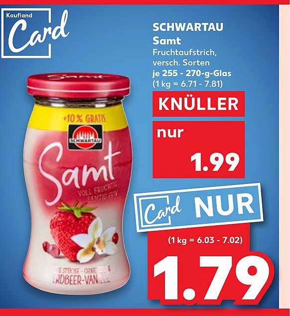 SCHWARTAU Samt