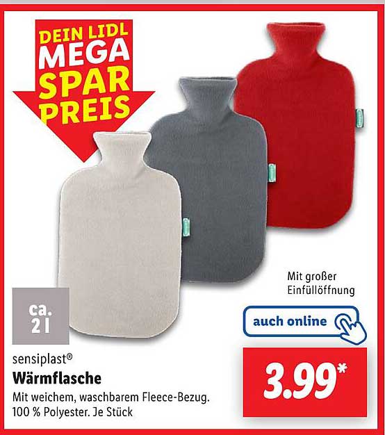 sensiplast® Wärmflasche