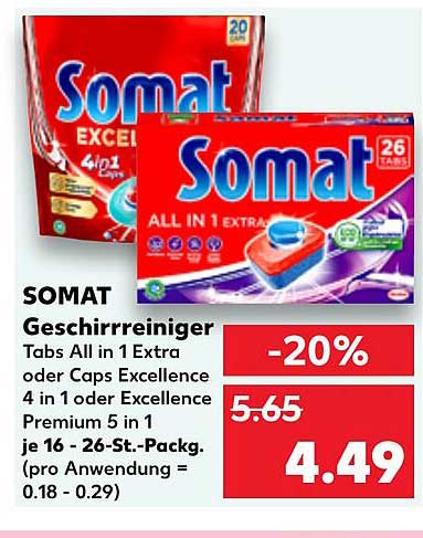 SOMAT Geschirrreiniger