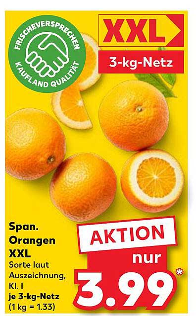 Span. Orangen XXL