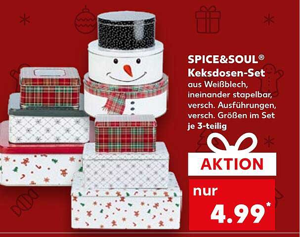 SPICE&Soul® Keksdosen-Set