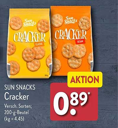 SUN SNACKS Cracker