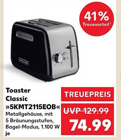 Toaster Classic »5KMT2115EOB«