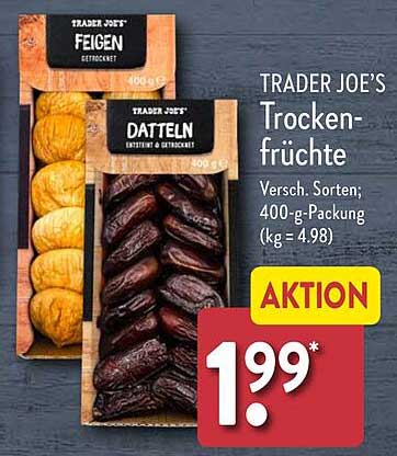 TRADER JOE’S Trockenfrüchte