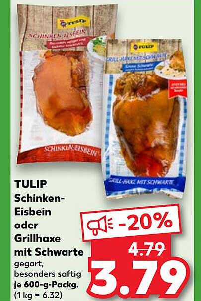 TULIP Schinken-Eisbein oder Grillhaxe mit Schwarte