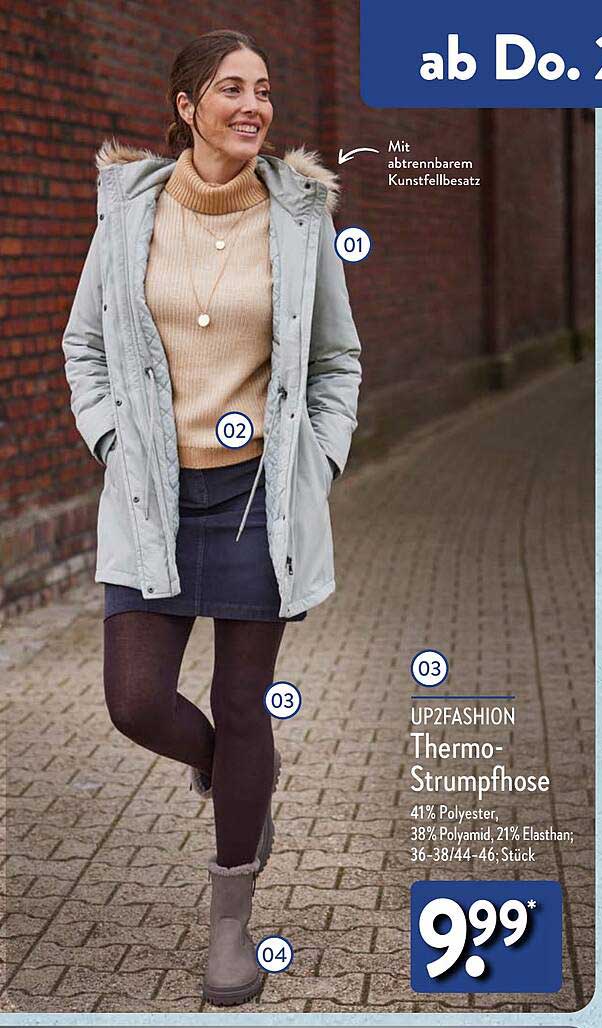 UP2FASHION Thermo-Strumpfhose