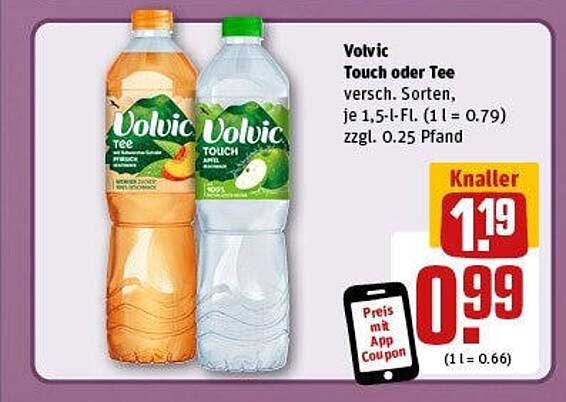 Volvic Touch oder Tee