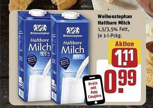 Weihenstephan Haltbare Milch