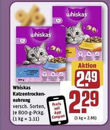 Whiskas Katzentrockennahrung