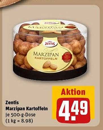 Zentis Marzipan Kartoffeln