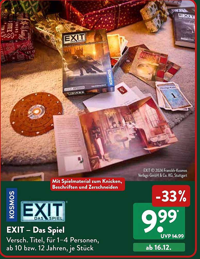 EXIT – Das Spiel