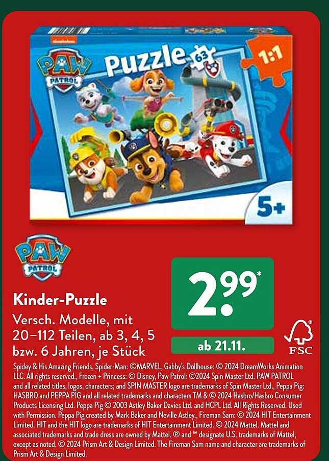 Kinder-Puzzle