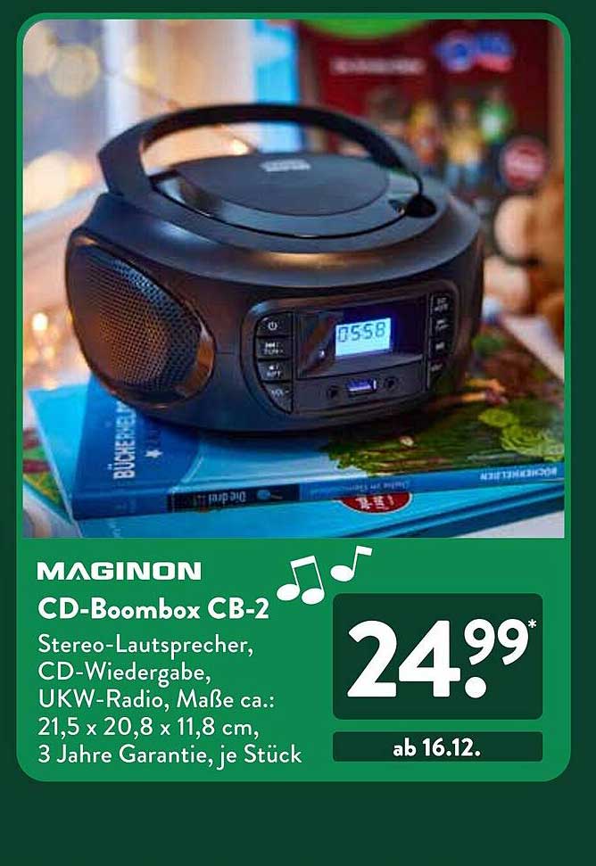 MAGINON CD-Boombox CB-2