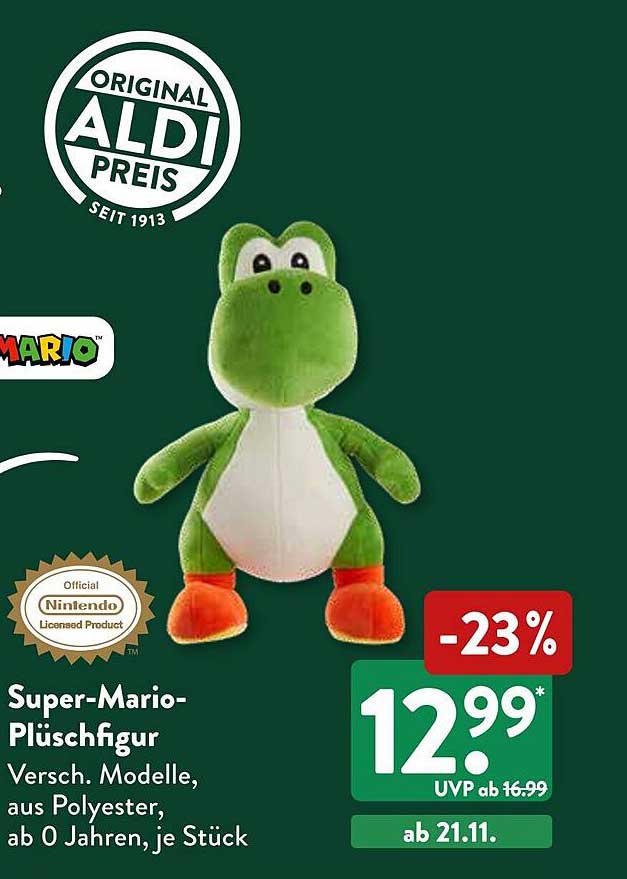 Super-Mario-Plüschfigur