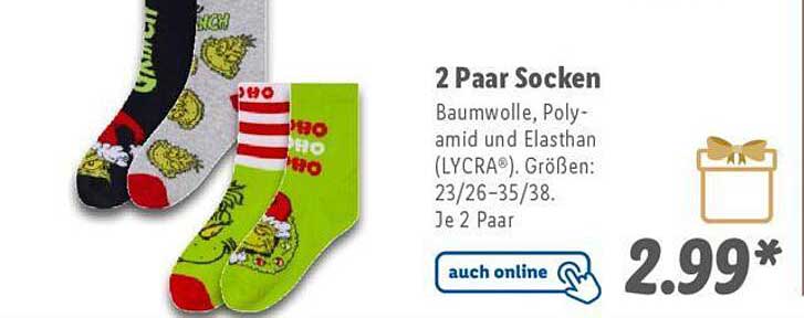 2 Paar Socken