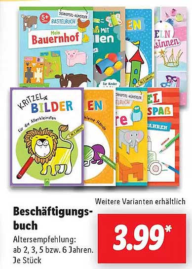 Beschäftigungsbuch