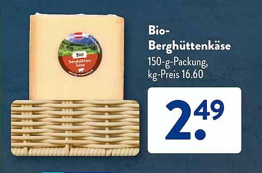 Bio-Berghüttenkäse