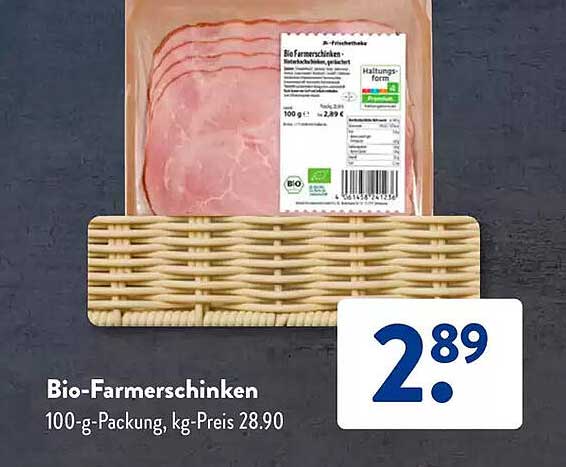 Bio-Farmerschinken