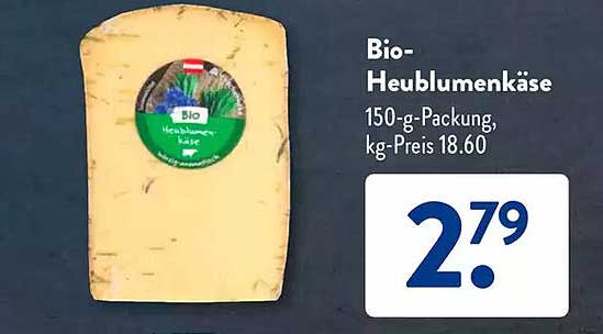 Bio-Heublomenkäse