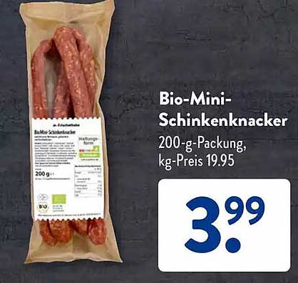 Bio-Mini-Schinkenknacker