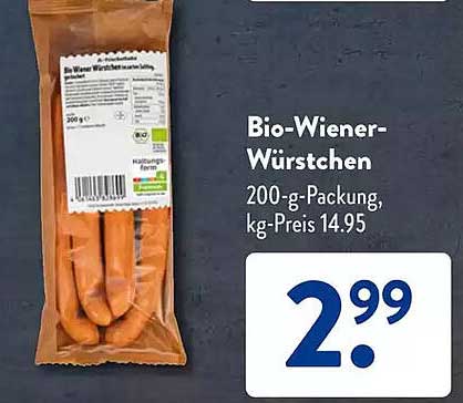 Bio-Wiener-Würstchen