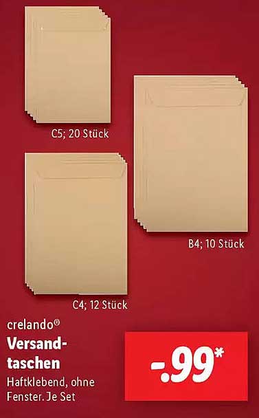 crelando® Versandtaschen