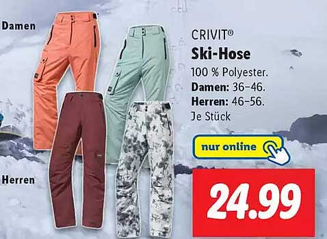 CRIVIT® Ski-Hose