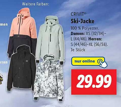 CRIVIT® Ski-Jacke