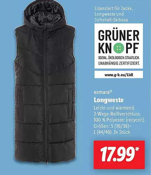 esmara® Longweste