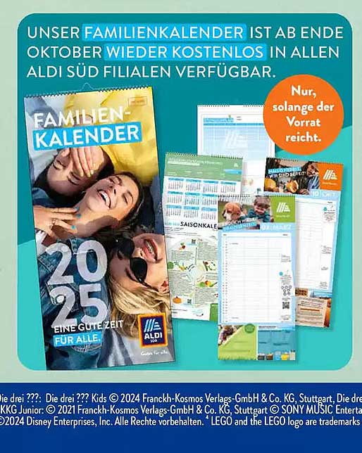 FAMILIENKALENDER 2025