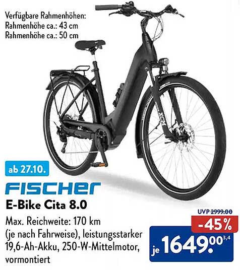 FISCHER E-Bike Cita 8.0