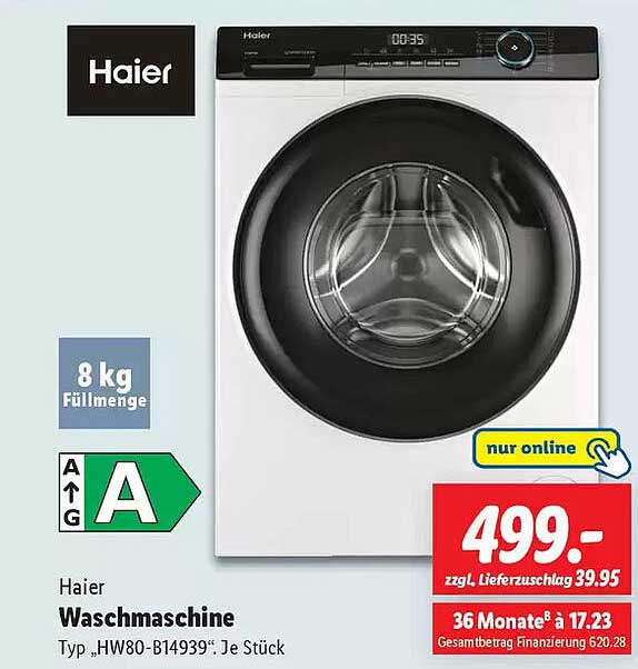 Haier Waschmaschine