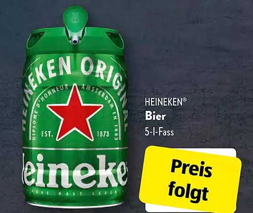 HEINEKEN® Bier 5-l-Fass