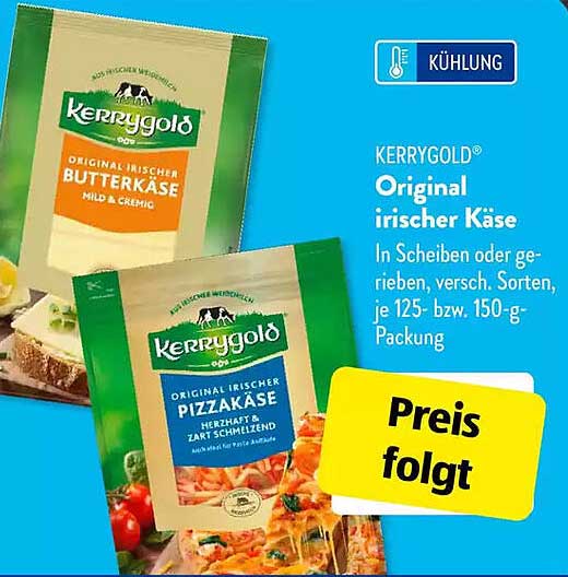 KERRYGOLD® Original irischer Käse