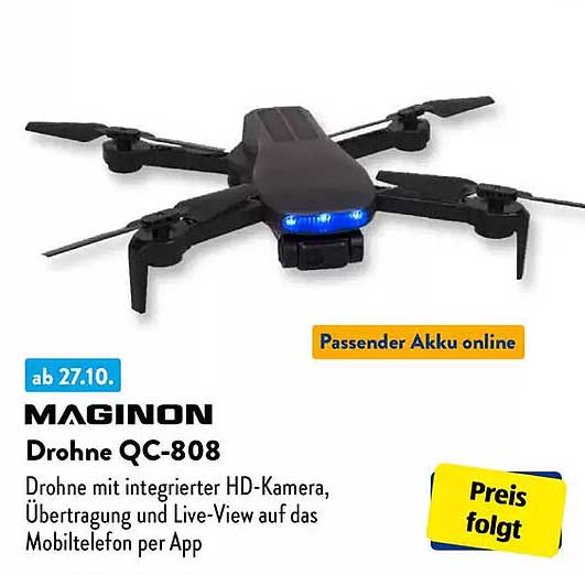 MAGINON Drohne QC-808