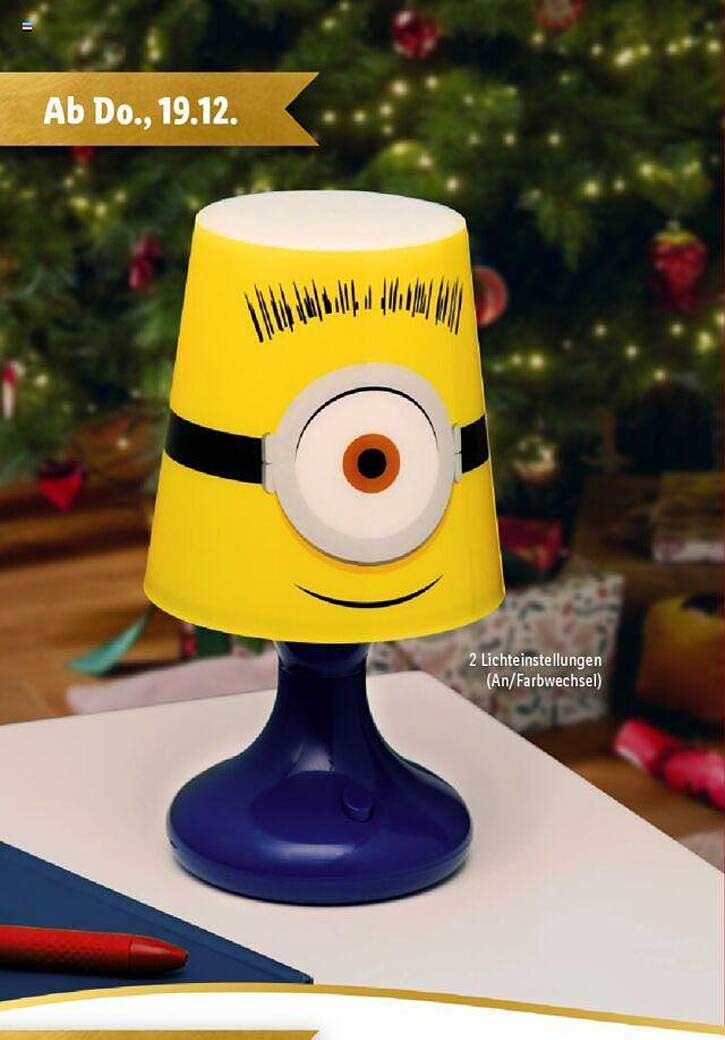 Minions Tischlampe