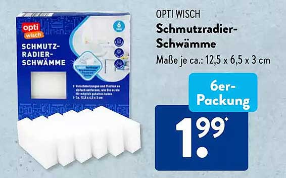 OPTI WISCH Schmutzradier-Schwämme