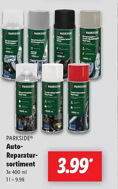 PARKSIDE Auto-Reparatur-Sortiment