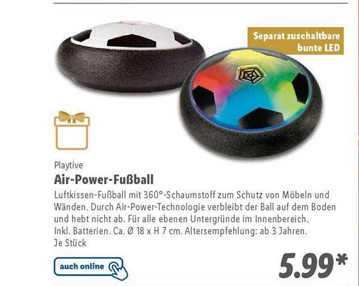 Playtive Air-Power-Fußball