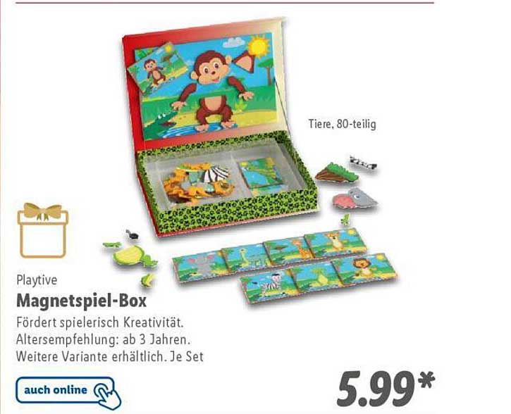 Playtive Magnetspiel-Box