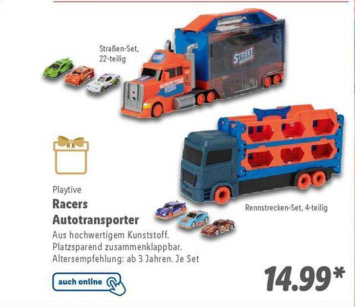 Playtive Racers Autotransporter