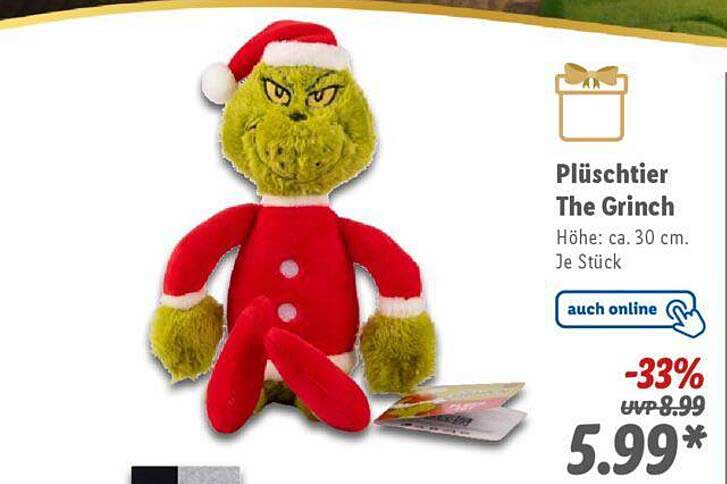 Plüschtier The Grinch