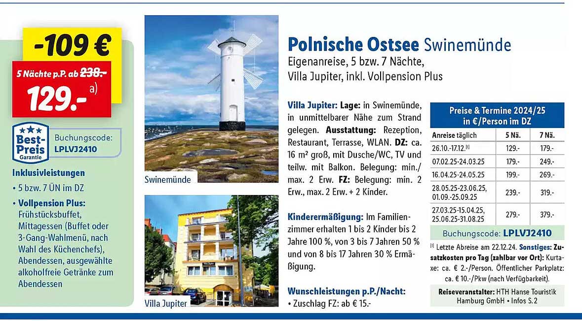 Polnische Ostsee Swinemünde