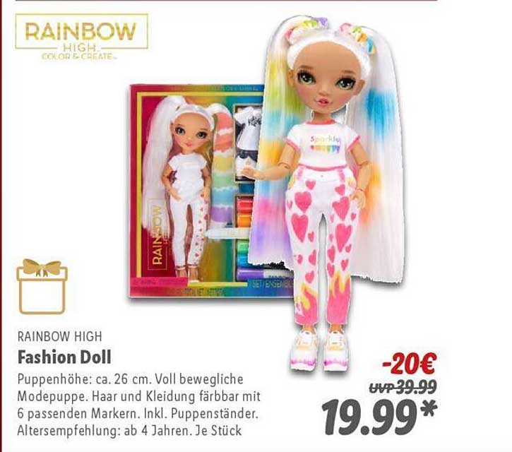 RAINBOW HIGH Fashion Doll