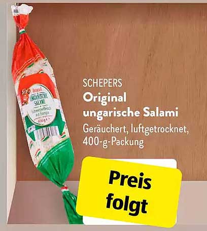 Schepers Original ungarische Salami