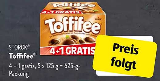 Toffifee 4 + 1 Gratis