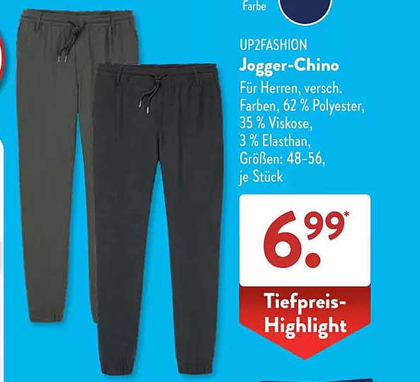 UP2FASHION Jogger-Chino