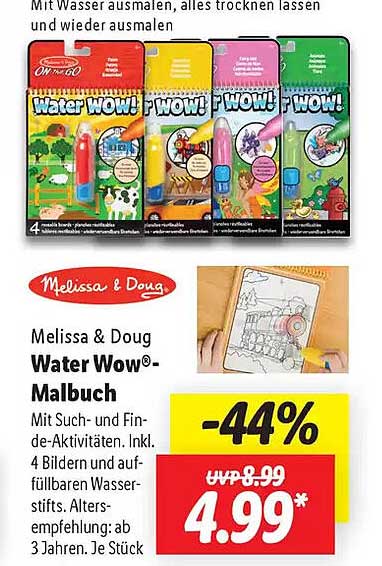 Water Wow®-Malbuch