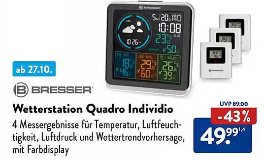 Wetterstation Quadro Individio