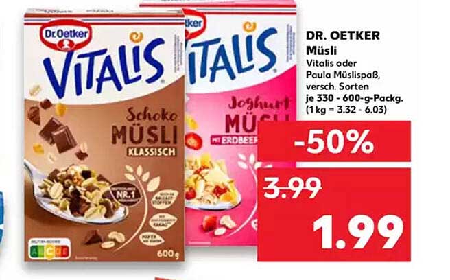 DR. OETKER VITALIS Müslì